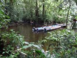 00395-1720 End of longboat ride at Clearwater Cave